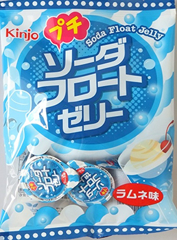 金城製菓｜7個入プチソーダフロートゼリー ラムネ味